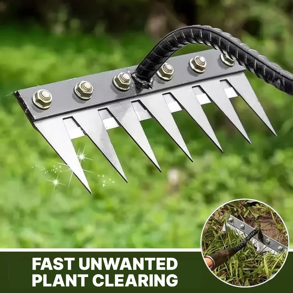 HeavyDuty Multipurpose Gardening Rake