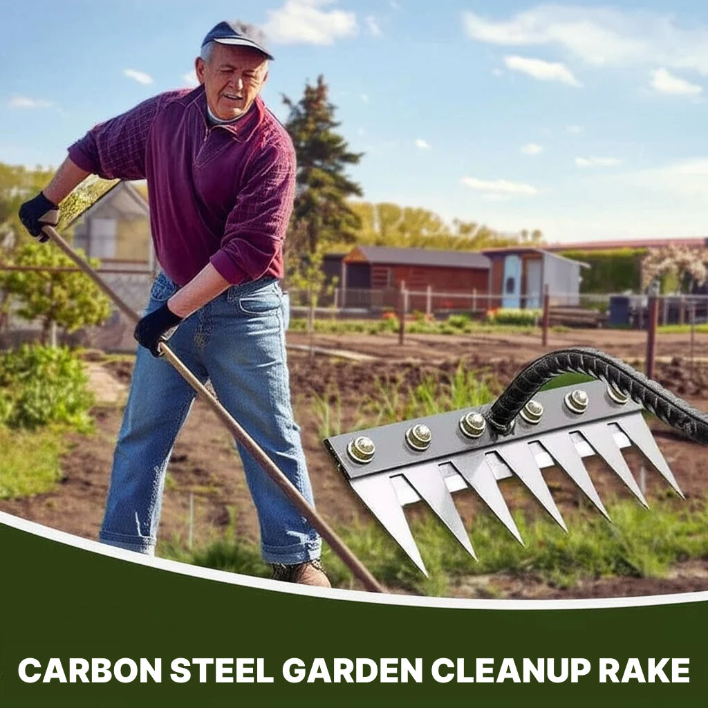 HeavyDuty Multipurpose Gardening Rake