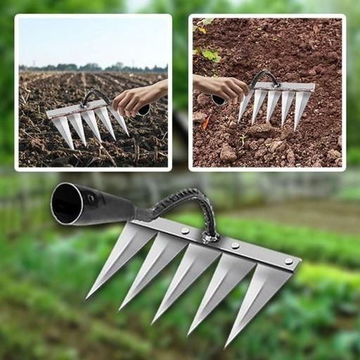 HeavyDuty Multipurpose Gardening Rake