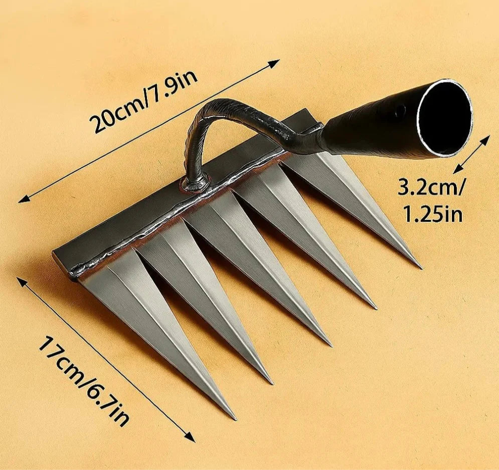 HeavyDuty Multipurpose Gardening Rake